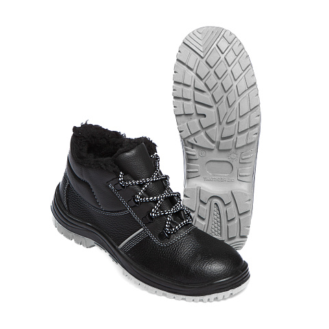 Ботинки Лайт (Light) утепленные МП МС И ПУ/ПУ, черный