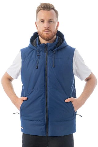 Жилет утепленный Brodeks KW112, синий