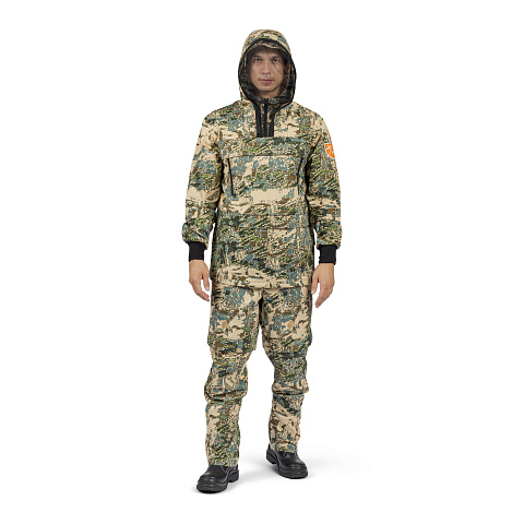Костюм противоэнцефалитный МастАнтиБайт (куртка/брюки) цифра, тк.смесовая с ВО