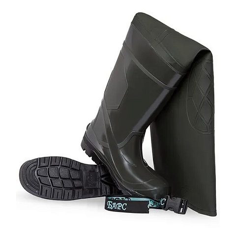 Сапоги ПВХ РЫБАЦКИЕ КП, арт.СБ-КП, оливковый