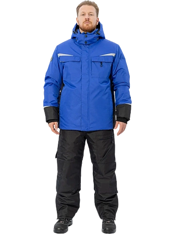 Костюм рабочий зимний BRODEKS KW603 (код:KW603), синий/черный