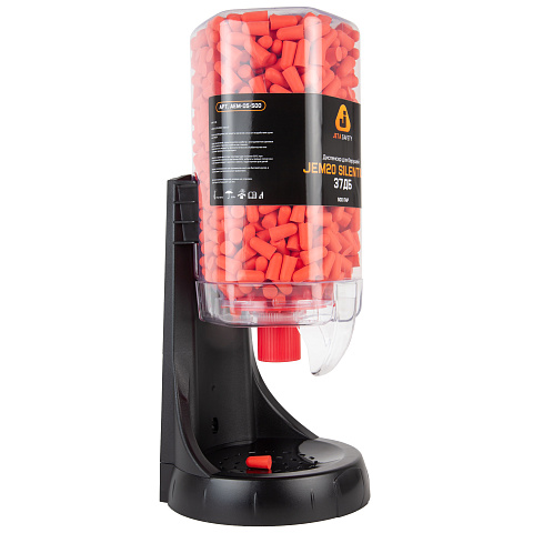 Диспенсер для вкладышей противошумных JETA SAFETY AEM-05-500 с базой (в компл. 500пар вкладышей)