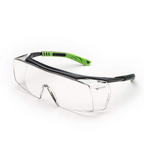 Очки открытые Univet 5X7.03.11.00, прозрачная линза, KN 