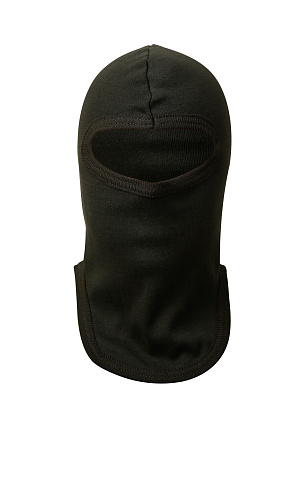 Подшлемник трикотажный (интерлок) вырез-глаза, черный