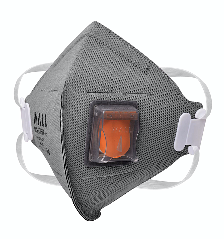 Фильтрующая полумаска складная WALL 80 СHK с клапаном FFP1