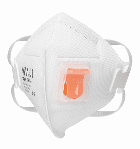 Фильтрующая полумаска складная WALL 80 HK с клапаном FFP1
