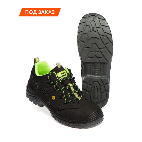 Полуботинки МастАнтистат (MustAntistat) КП КС ПУ/ПУ, черный