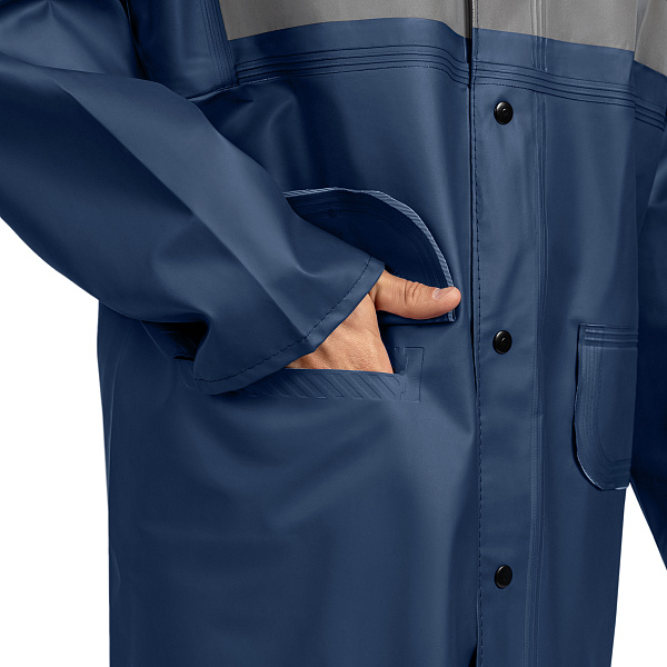 Плащ ВОЛГА влагозащитный с СОП