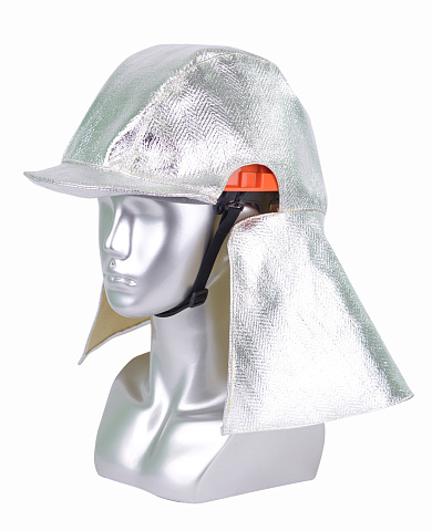 Чехол на каску GEFEST (защита металлурга) арт.115047, металлик, параарамид